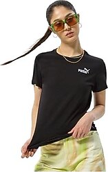 Puma Essentials Embroidery 848331 Kısa Kollu Bisiklet Yaka Kadın Tişört
