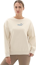 Puma Essentials Nature 2.0 Oversized 688078 Kadın Oversize Sweatshirt