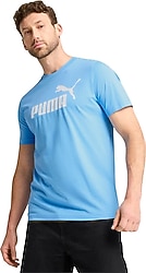 Puma Essentials No. 1 Logo 682533 Kısa Kollu Bisiklet Yaka Erkek Tişört