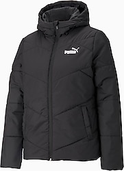 Puma Essentials Paded 587648-01 Kapüşonlu Siyah Kadın Şişme Mont