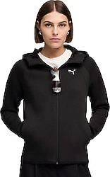 Puma Evostripe 691898-01 Siyah Kadın Eşofman Üstü