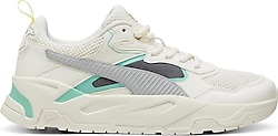 Puma Scuderia Ferrari Trinity 307950-05 Bej Erkek Spor Ayakkabı
