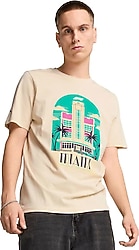 Puma Formula 1 Miami 630176 Kısa Kollu Bisiklet Yaka Erkek Tişört