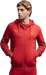 Puma Galatasaray Ftblessentials 78291-01 Kırmızı Erkek Eşofman Üstü