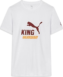 Puma Galatasaray King 782934 Kısa Kollu Bisiklet Yaka Tişört