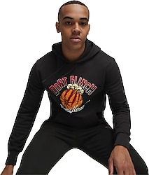 Puma Graphic Booster 624812 Kapüşonlu Erkek Sweatshirt