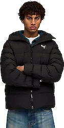 Puma Mono 688367-01 Kapüşonlu Siyah Erkek Şişme Mont