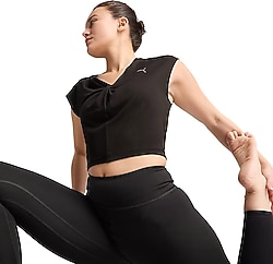 Puma Move Cloudpsun Twist 526697 Sıfır Kol V Yaka Kadın Tişört