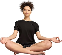Puma Move Cloudspun 526696 Kısa Kollu Bisiklet Yaka Kadın Oversize Tişört