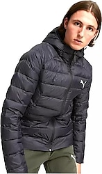 Puma Packlite 849355-01 Kapüşonlu Siyah Erkek Şişme Mont