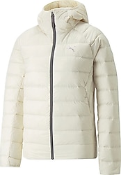 Puma Packlite 849407-65 Kapüşonlu Krem Kadın Şişme Mont