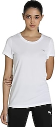 Puma Performance 520311-02 Beyaz Kısa Kollu Kadın Tişört