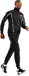 Puma Poly Piping 688172-01 Siyah Erkek Eşofman Takımı