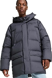 Puma Protective Down 626466-69 Kapüşonlu Gri Erkek Şişme Mont
