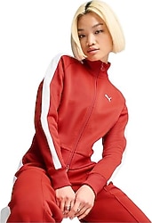 Puma T7 Always On 629796-15 Kırmızı Kadın Eşofman Üstü