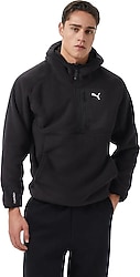 Puma Pumatech 688224 Kapüşonlu Yarım Fermuarlı Erkek Polar