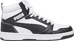 Puma Rebound V6 HI 392326-01 Beyaz-Siyah Spor Ayakkabı