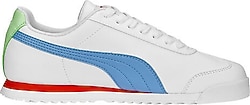 Puma Roma Basic+ 369571-47 Beyaz-Mavi Spor Ayakkabı