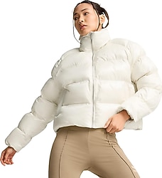 Puma Shiny Puffer 626514-87 Beyaz Kadın Şişme Mont