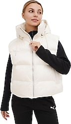 Puma Shiny Puffer 626518 Kapüşonlu Kadın Şişme Yelek