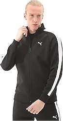 Puma T7 Always On 629587-01 Siyah Erkek Eşofman Üstü