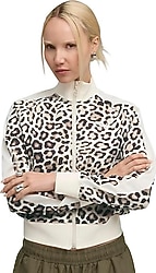 Puma T7 Leo Allover Print 632342 Kadın Eşofman Üstü