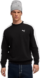 Puma T7 Relaxed 633433 Bisiklet Yaka Erkek Sweatshirt