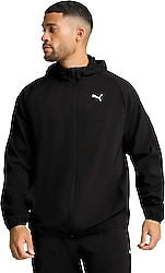 Puma Tad Tech Woven 526014-01 Siyah Erkek Eşofman Üstü