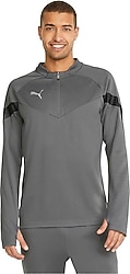 Puma Teamfinal Training 657375-13 Gri Erkek Eşofman Üstü