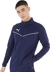 Puma Team Rise Poly 657392-06 Lacivert Erkek Eşofman Üstü