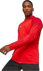 Puma Teamcup Training 657983-01 Kırmızı Erkek Eşofman Üstü