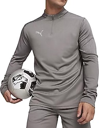 Puma TeamFinal 24 658551-13 Gri Erkek Eşofman Üstü