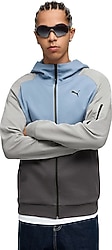 Puma Tech 688045-34 Gri-Mavi Erkek Eşofman Üstü