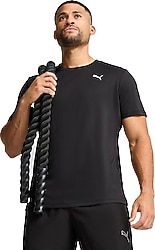 Puma Train All Day Essentials Poly 527155 Kısa Kollu Bisiklet Yaka Erkek Tişört