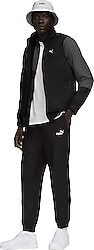 Puma Woven Colorblock 688173-01 Siyah Erkek Eşofman Takımı