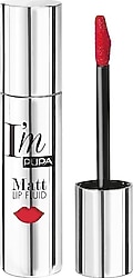 Pupa Milano I'm Matt Lip Fluid 050 Fire Red Likit Ruj
