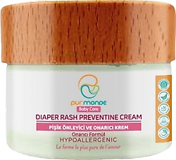 Pur Monde Sarı Kantaron Özlü Doğal Bebek Pişik Kremi 100 ml