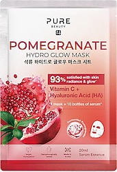 Pure Beauty Pomegranate Hydro Glow Işıltı Veren 20 ml Yüz Maskesi