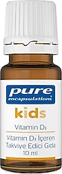 Pure Encapsulations Kids Vitamin D3 10 ml Damla