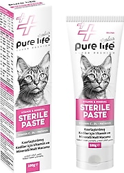 Pure Life Plus 100 gr Malt Kısırlaştırılmış Kedi Macunu