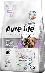 Pure Life Plus Somonlu 2.5 kg Küçük Irk Yetişkin Köpek Maması
