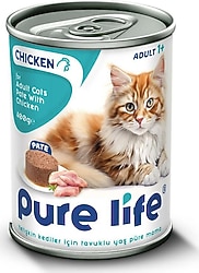 Pure Life Tavuklu Pate 400 gr Yetişkin Konserve Kedi Maması