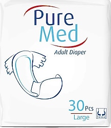 Puremed Belbantlı Büyük Boy L 30'lu Hasta Bezi