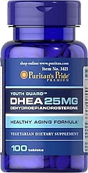 Puritan's Pride DHEA 25 mg 100 Tablet