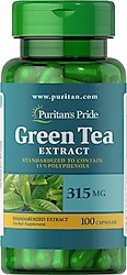 Puritan's Pride Green Tea Extract 315 mg 100 Kapsül