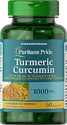 Puritan's Pride Turmeric Curcumin 1000 mg 60 Kapsül