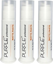 Purple Matte Paste Mat Şekillendirici Wax 100 ml 3 Adet