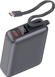 QCY 20000 mAh Hızlı Şarj Type-C Kablolu Powerbank