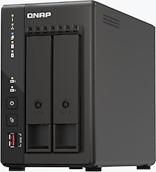 Qnap TS-253E-8G 2 Yuvalı Nas Depolama Ünitesi