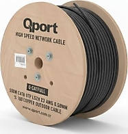 Qport Q-CATFULL CAT6 500 m Network Kablosu